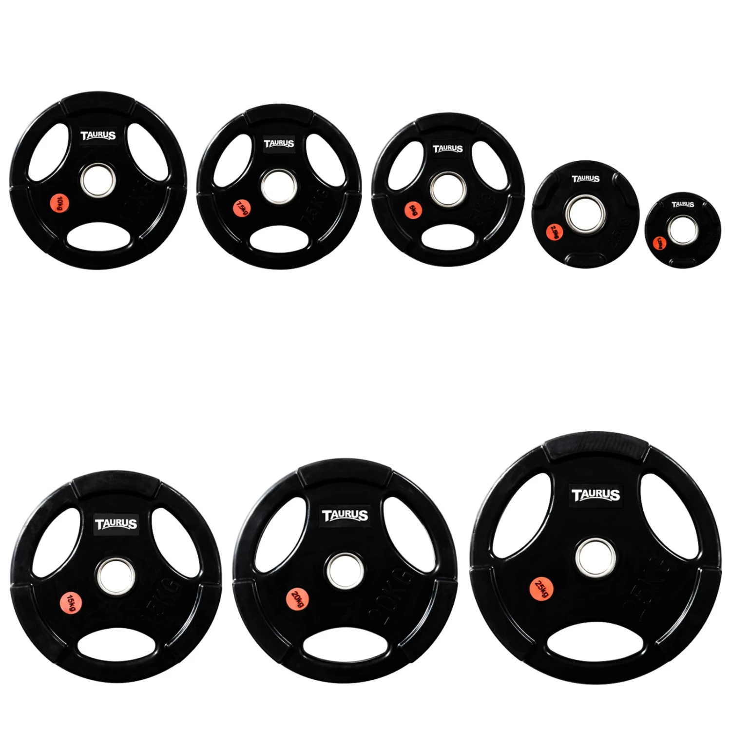 Discos Taurus 50 Mm Engomados 3G Black - Fitshop