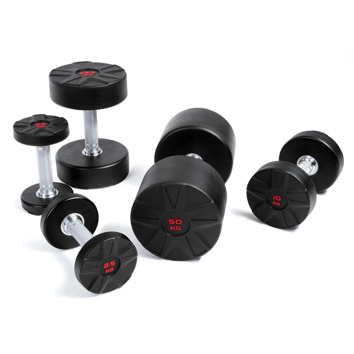 Pesas Compactas De Poliuretano Taurus - Fitshop - Imagen 2